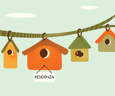 Residenza contratto transitorio