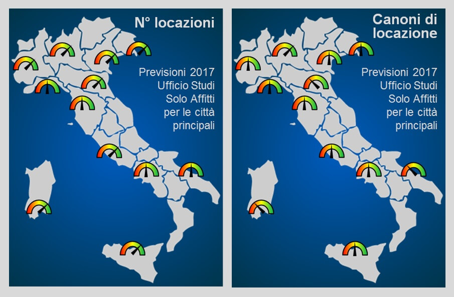 Ancora in crescita il mercato della locazione, canoni tendenzialmente stabili