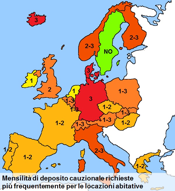 Deposito cauzionale un confronto a livello europeo sul valore della più comune garanzia per l affitto img
