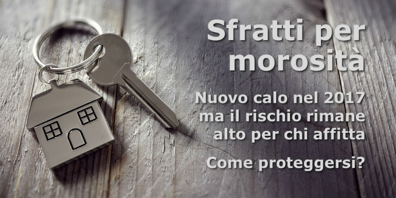 Con un rischio di morosità ormai consolidato nel mercato della locazione proteggersi con una polizza assicurativa contro la morosità dell'inquilino è fondamentale per il proprietario